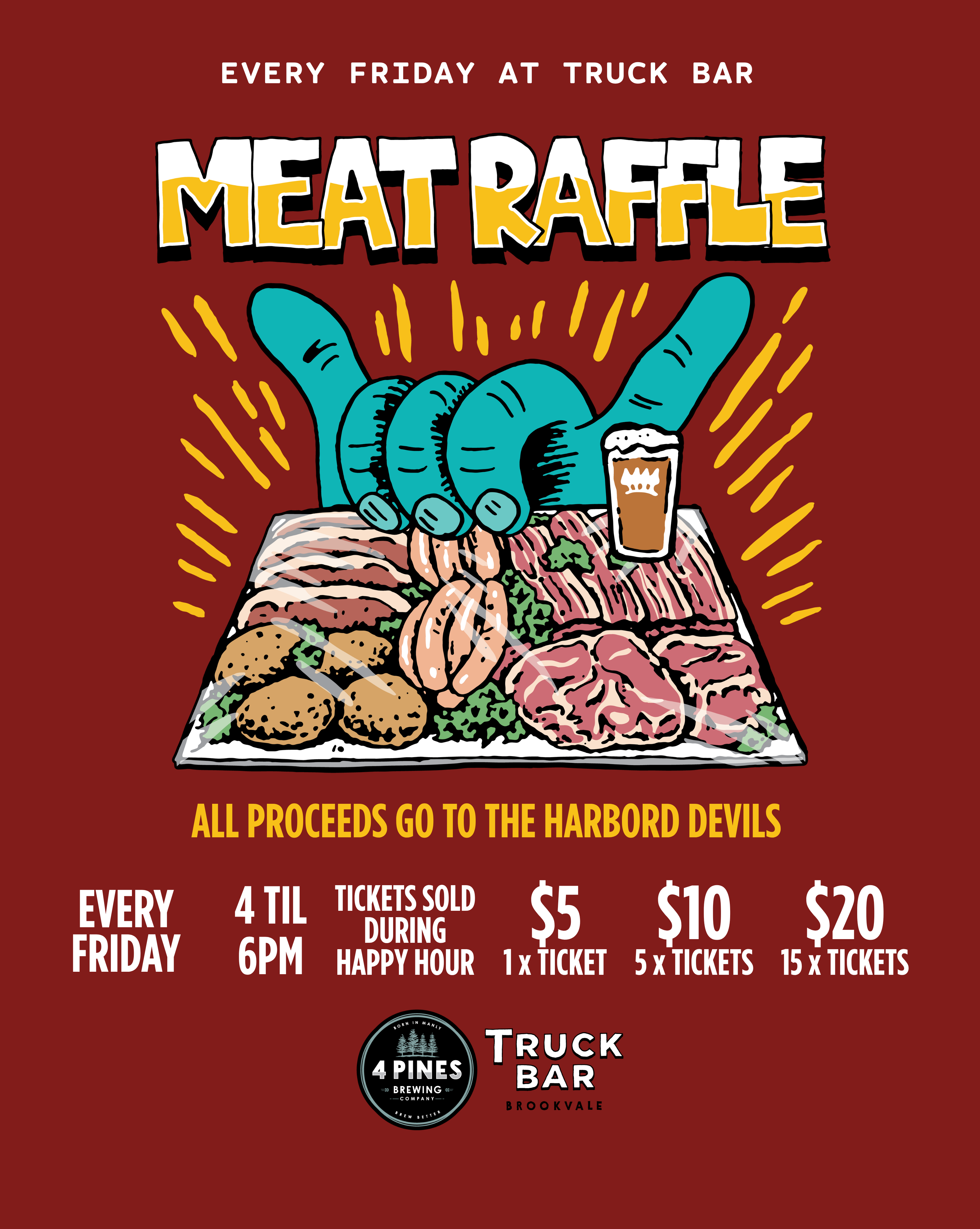 What's On - Friday - 4 Pines Truck Bar