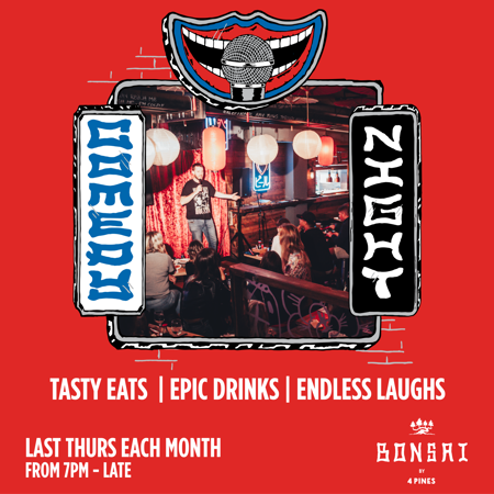 Comedy Night at Bonsai by 4 Pines 🎤