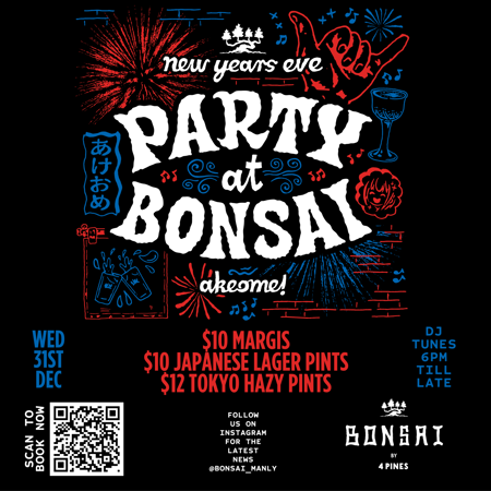 New Year's Eve - Bonsai After Dark 🍾