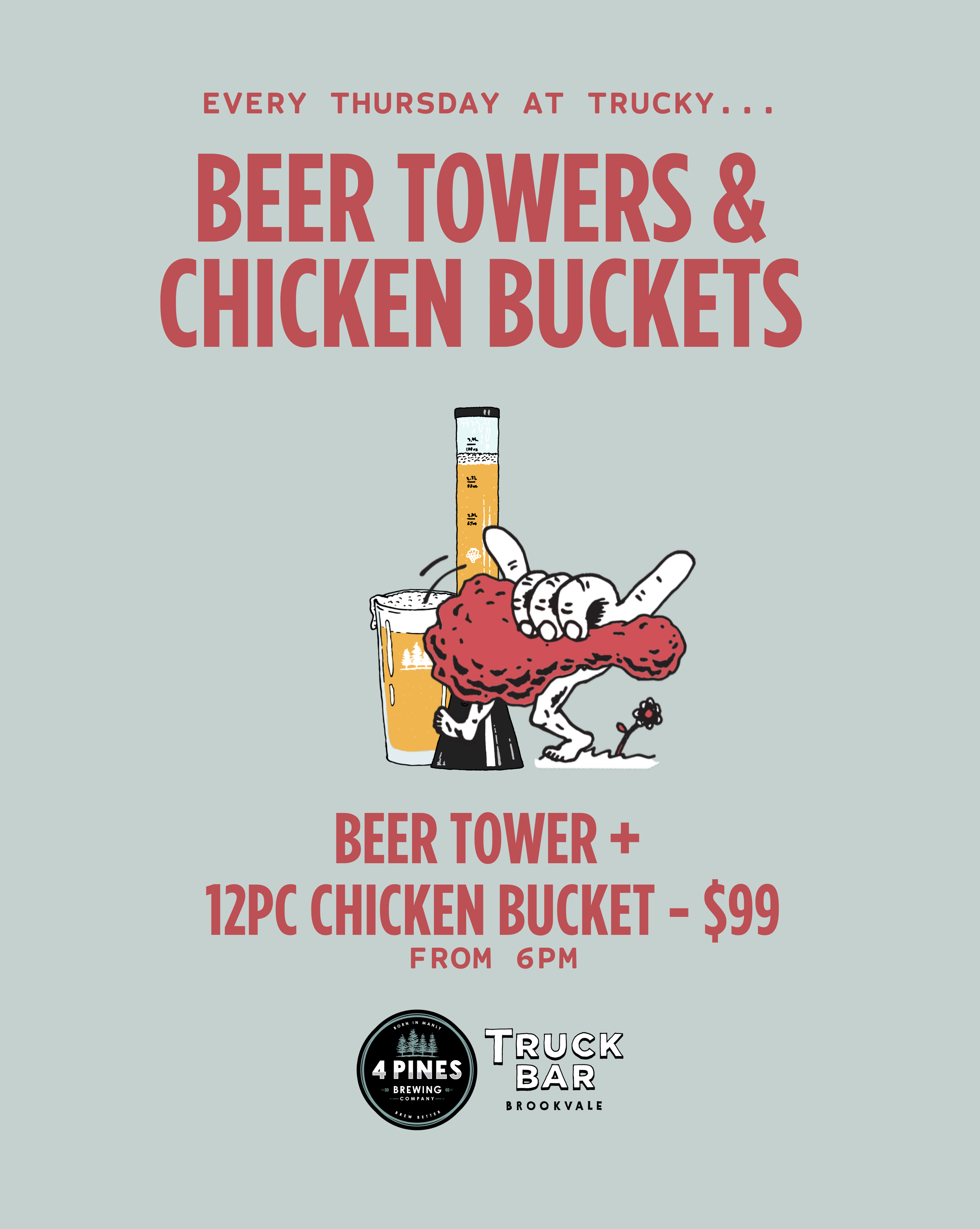 What's On - Thursday - 4 Pines Truck Bar